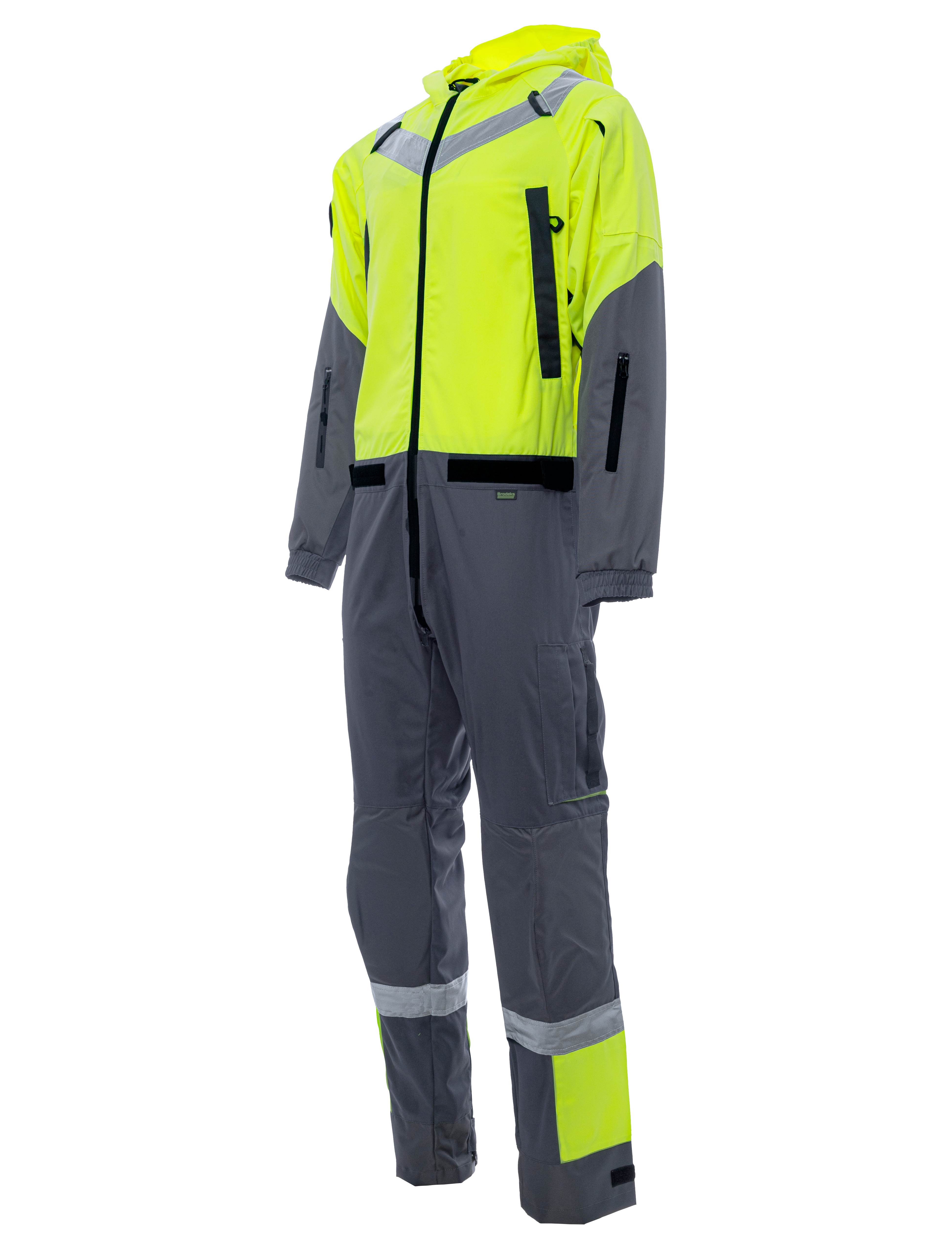 Летний комбинезон Brodeks KS 503, желтый/серый купить | Brodeks