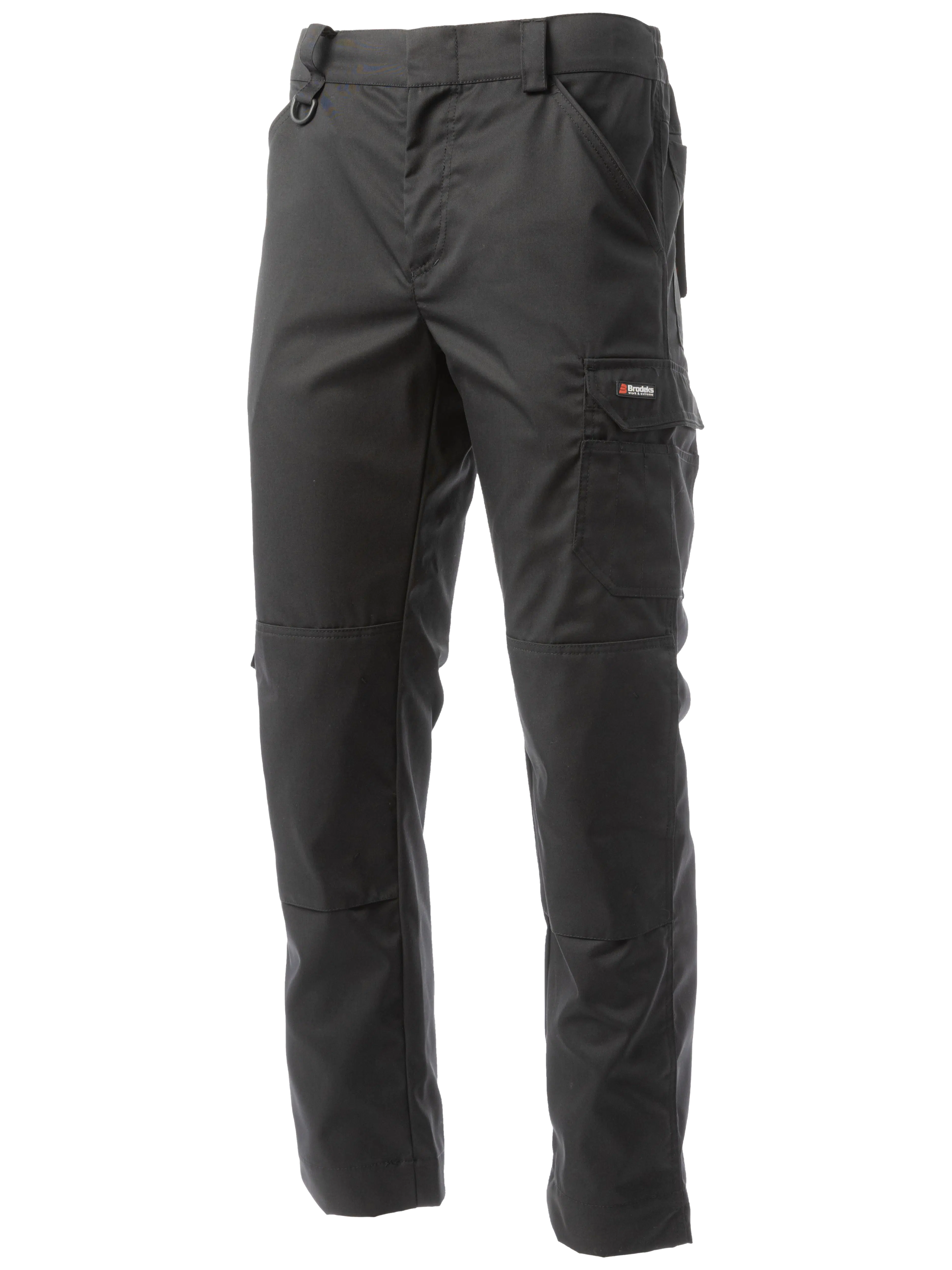 Летние брюки Brodeks KS 301, черный