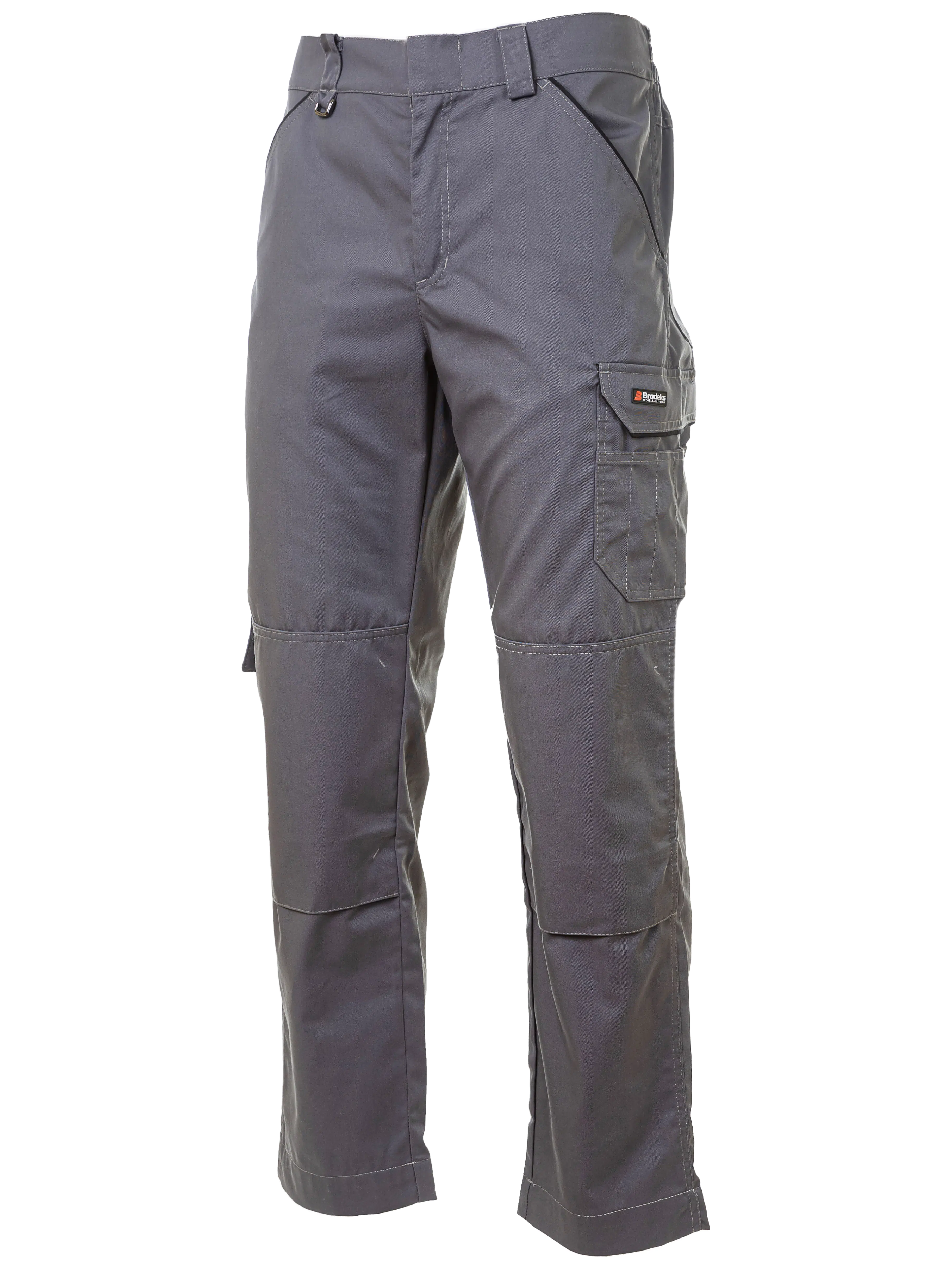 Летние брюки Brodeks KS 301, серый