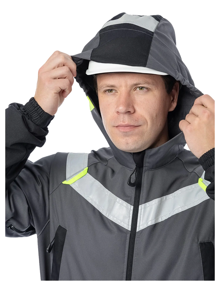 Летний комбинезон Brodeks KS 503, серый/черный купить | Brodeks